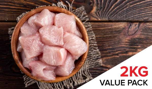 Chicken Boneless Meat - 2 kg Value Pack