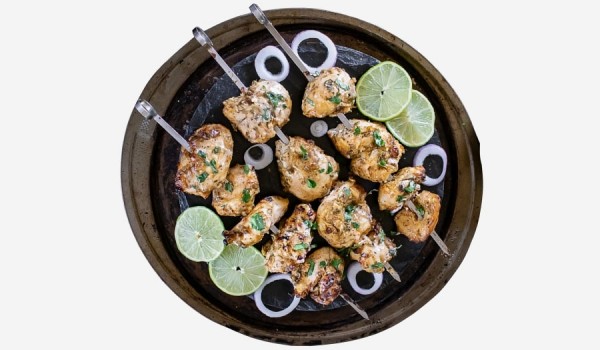 Roasted Chicken Malai Tikka