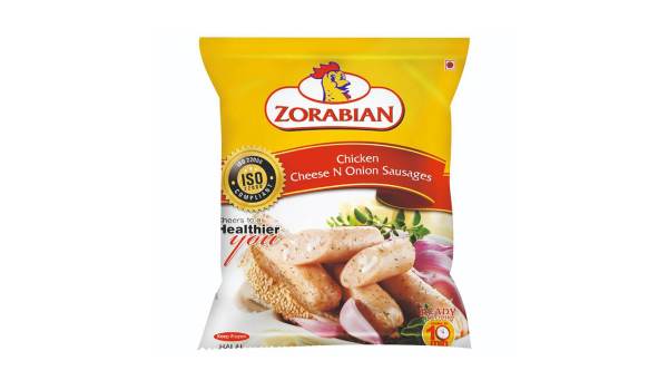 Zorabian Chicken Cheese N Onion Sausages 